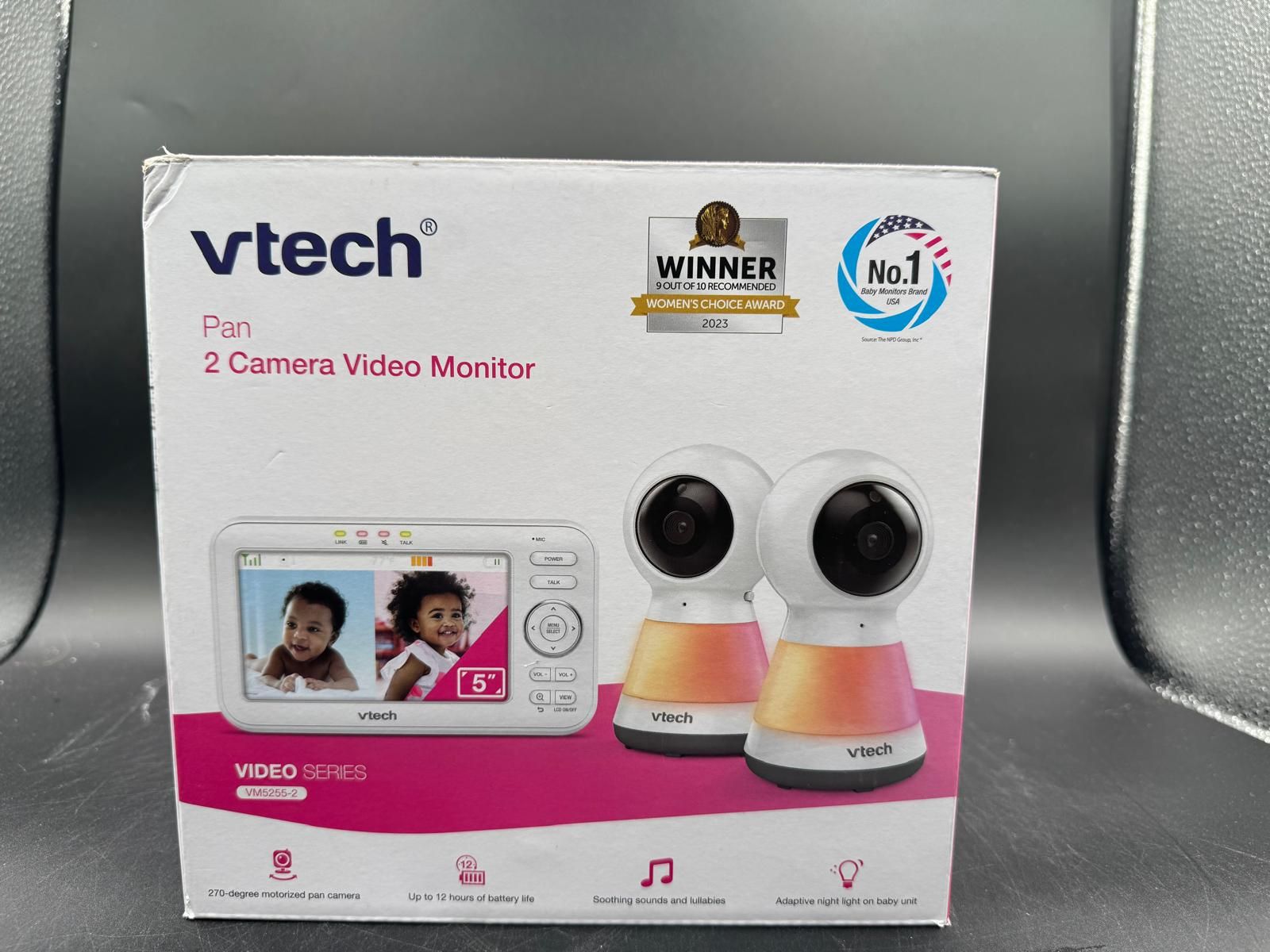 Video Baby Monitor with 2 Cameras VTECH