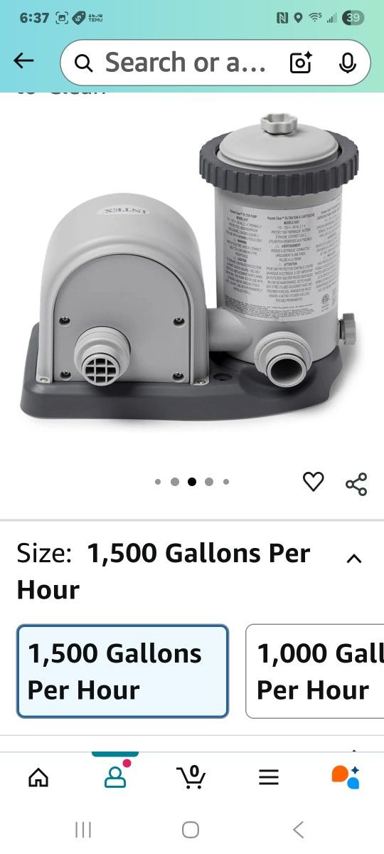 Brand New Pool Pump