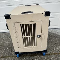 Impact Dog Crate with Wheel Cart