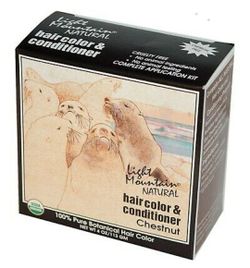 Light Mountain Natural henna hair color