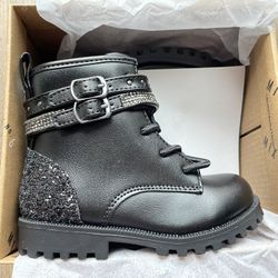 New Toddler Girls Combat Boots Size 5 And 8