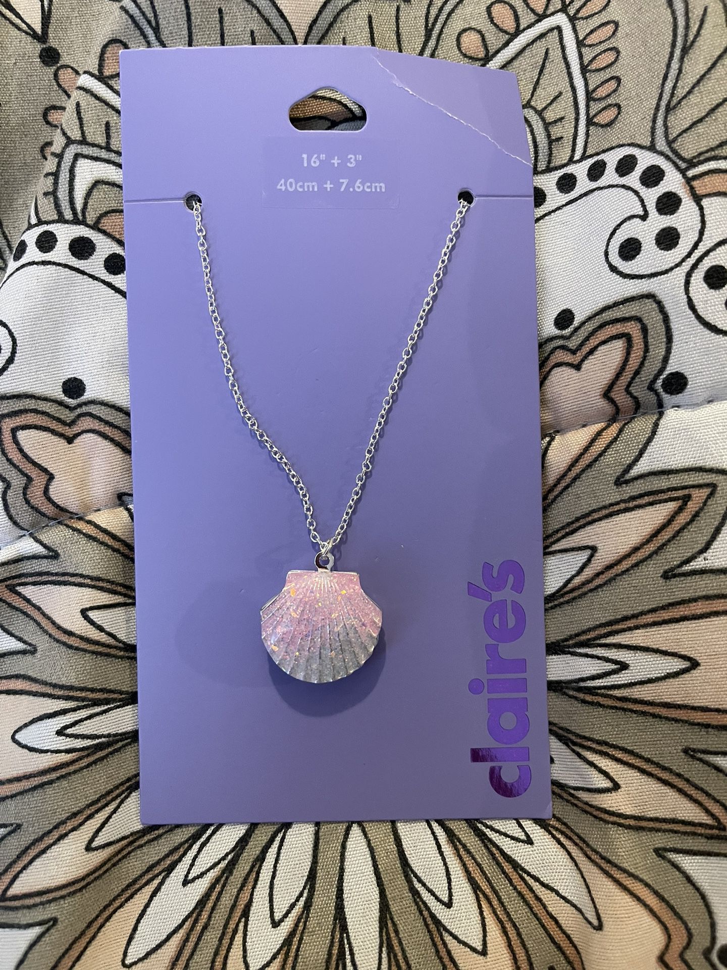 Claire’s Shell Locket Necklace $5