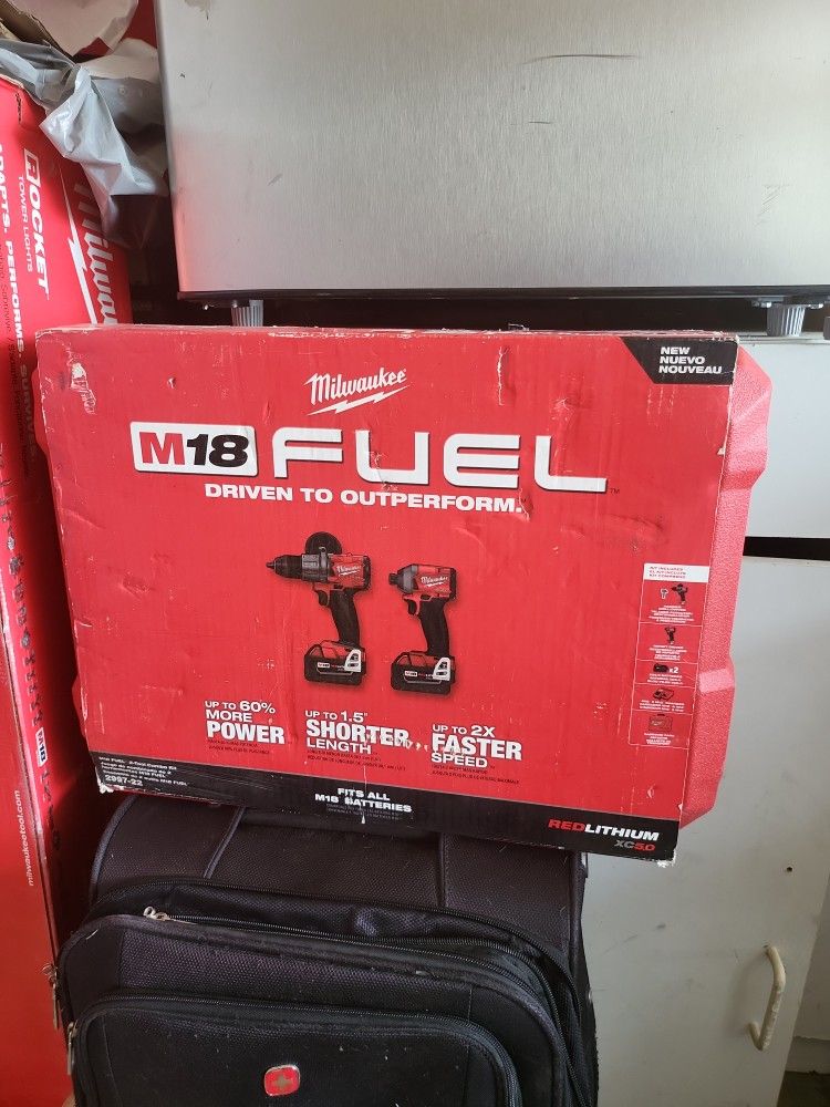 Milwaukee M18 Impact And Drill Brand New