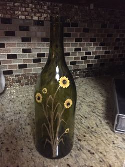 Decorated bottle