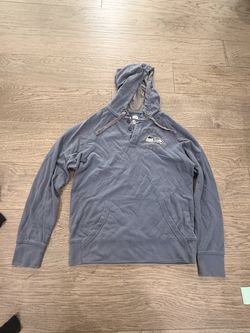 NFL Team Apparel Seattle Seahawks Henley Hoodie