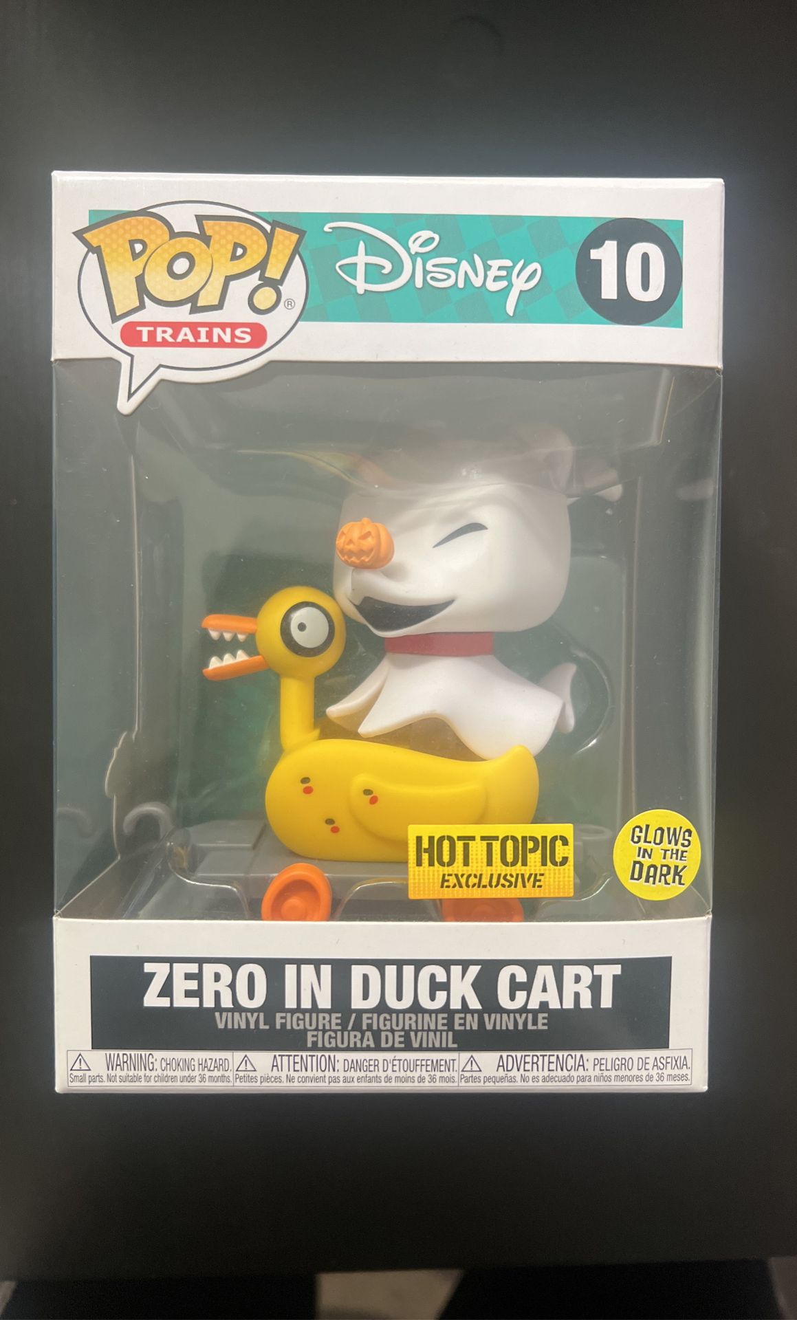 Zero In Duck Cart Glow In The Dark Exclusive Hot Topic