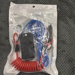 TRAILER BREAK AWAY SWITCH NEW Rv Towing 6 Ft Coiled Cable Breakaway Brake
