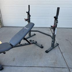 Body Champ Olympic Bench And Squat Rack