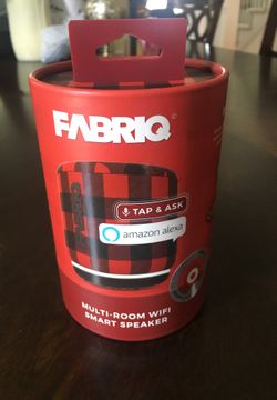 Fabric amazon Alexa enabled Bluetooth speakers