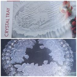 Crystal Plate Tray