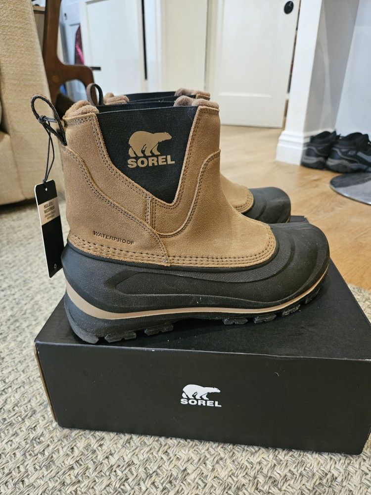 Sorel Waterproof Pull-On Boots with Box