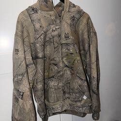 Akimbo Club Realtree Camo Zip-Up Hoodie XL - Brand New Heat