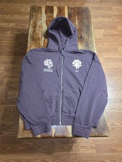 Darc Sport/Naruto Collab "PAIN" Unisex Purple Zip-Up Hoodie