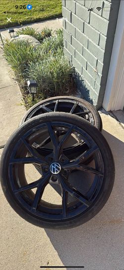 2 Tires With Rims