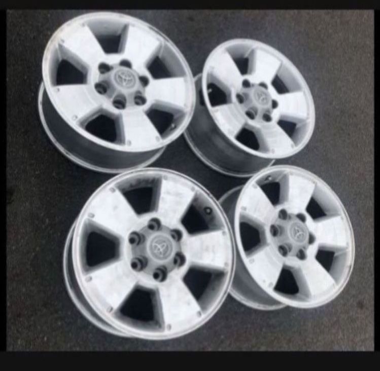 4 —— 17x7 6x5.5 6x139.7 Stock TRD Tacoma Tundra 4Runner Yukon Tahoe Wheels Rims 17 Inch!!