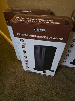 New konwin oil-filled radiator heater