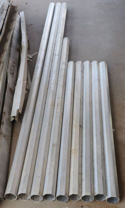 Aluminum, thick-walled tubes