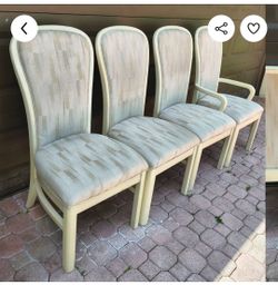 Free 4 Dining Chairs Free