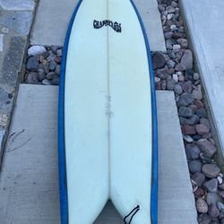 Channel Islands Fish Surfboard 6’2”