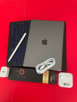 Apple IPad 9th Generation (10.2” Retina /Touch ID /IOS 26/ 2021 Model) 64GB with Pen, Keyboard  & Accessories