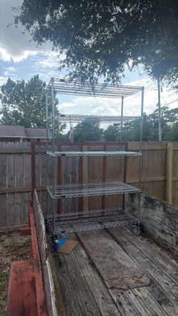 Wire rack shelf
