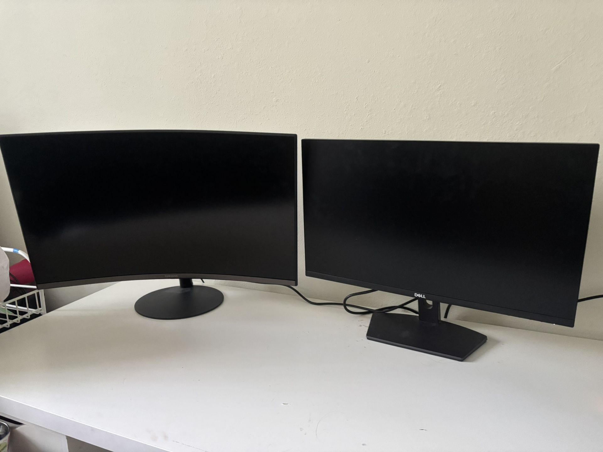 Samsung And Dell Montiors