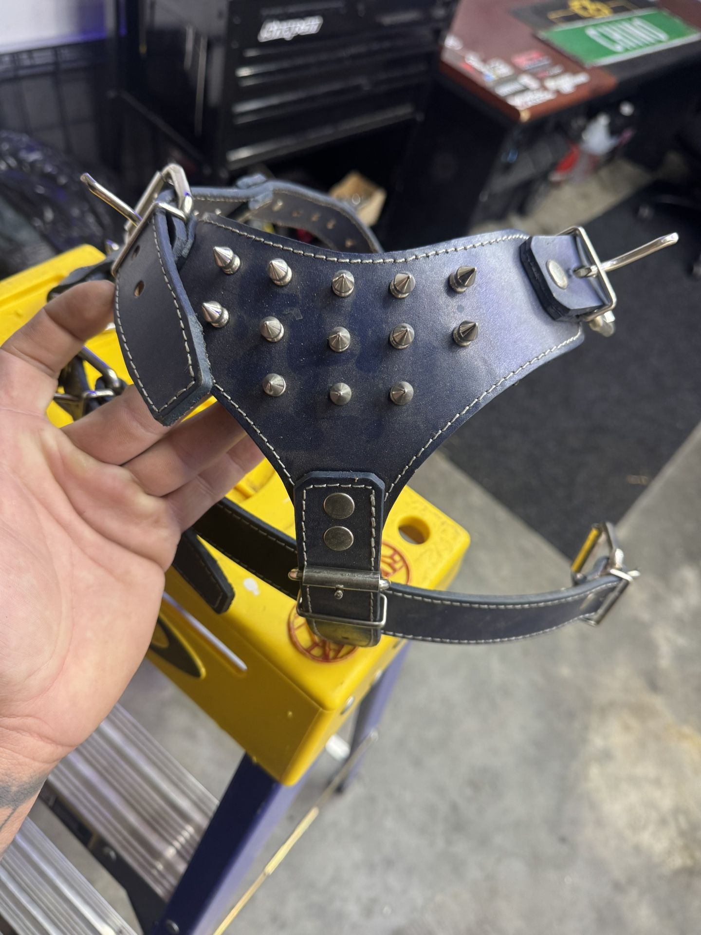 Dog Leather Harness