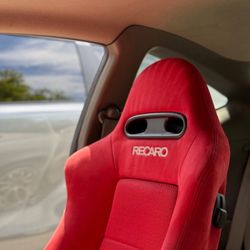 Recaro SR4 Integra DC5 Seats - Red