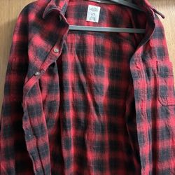 “Dickies” Red Flannel Large-Tall
