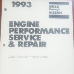 For 1993 Isuzu, Lexus, Mazda, & Nissan- Repair manual