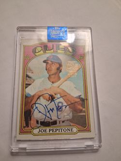 2020 Joe Pepitone, Topps Archives Series, Certified Autograph # 53 of 84 Authentic Signed, T, C, G, Card (contact info removed) Original Sealed by Top