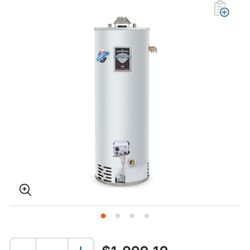40 Gallon Lp Bradford White Water Heater New In Box 