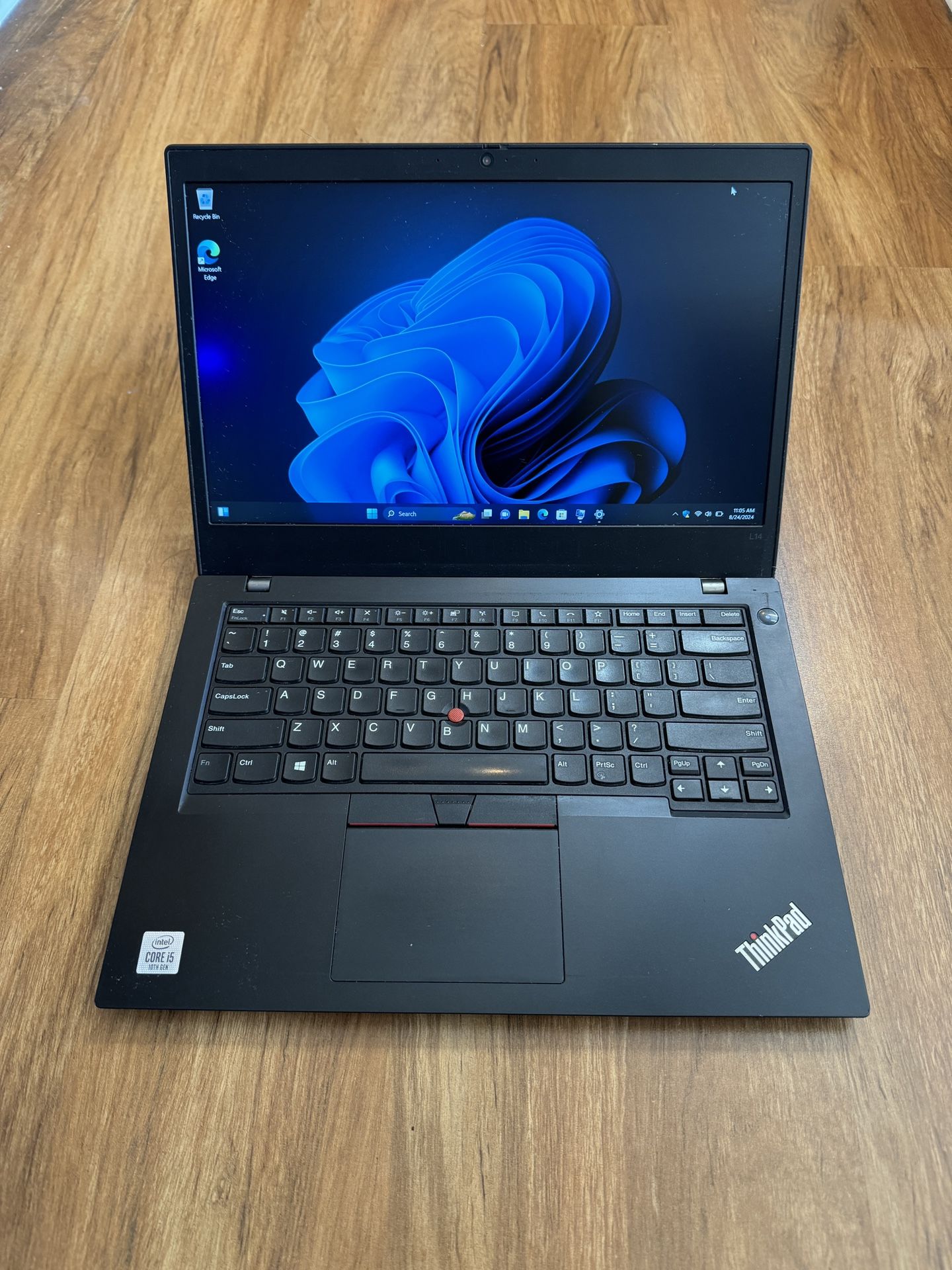 Lenovo ThinkPad L14 core i5 10th gen 16GB Ram 256GB SSD Windows 11 Pro 15.6” UHD Screen Laptop with charger in Excellent Working condition!!!!!  Speci