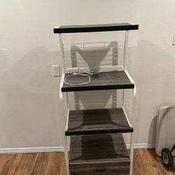 Microwave Stand With Storage 