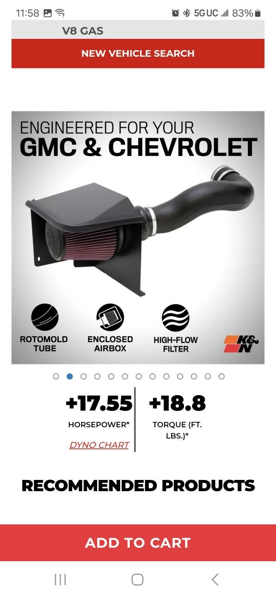 K&N Air Intake