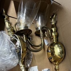 Vintage brass scones 