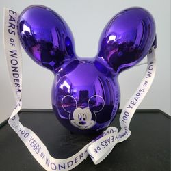 Disney Parks 100 Years of Wonder Purple Mickey Balloon Sipper Cup