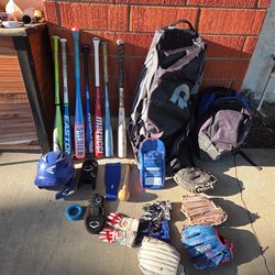 Baseball Equipment Bats/gloves