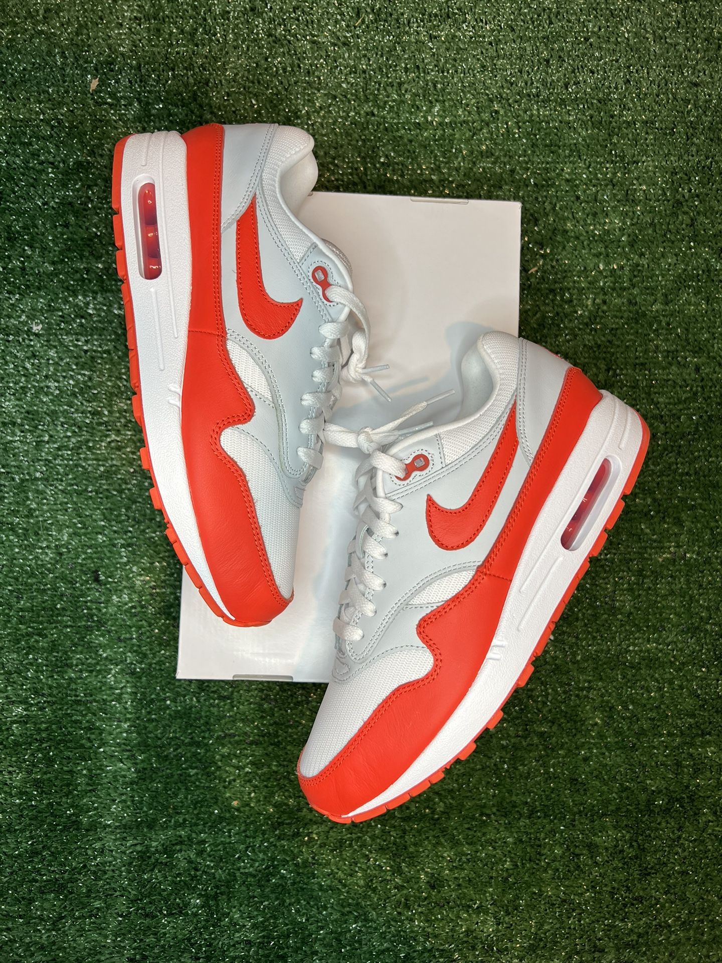 NEW Nike Air Max 1 Custom Red Women’s Shoes Size 10.5