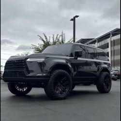 GX550 Suspension, Wheel And Tire Packages Available