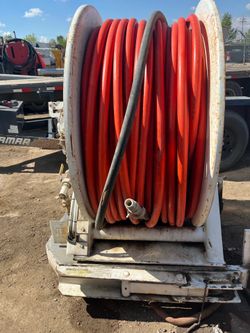 Mangueras de hidrojet 1” – 2500 PSI con carrete (USADAS EN BUEN ESTADO)