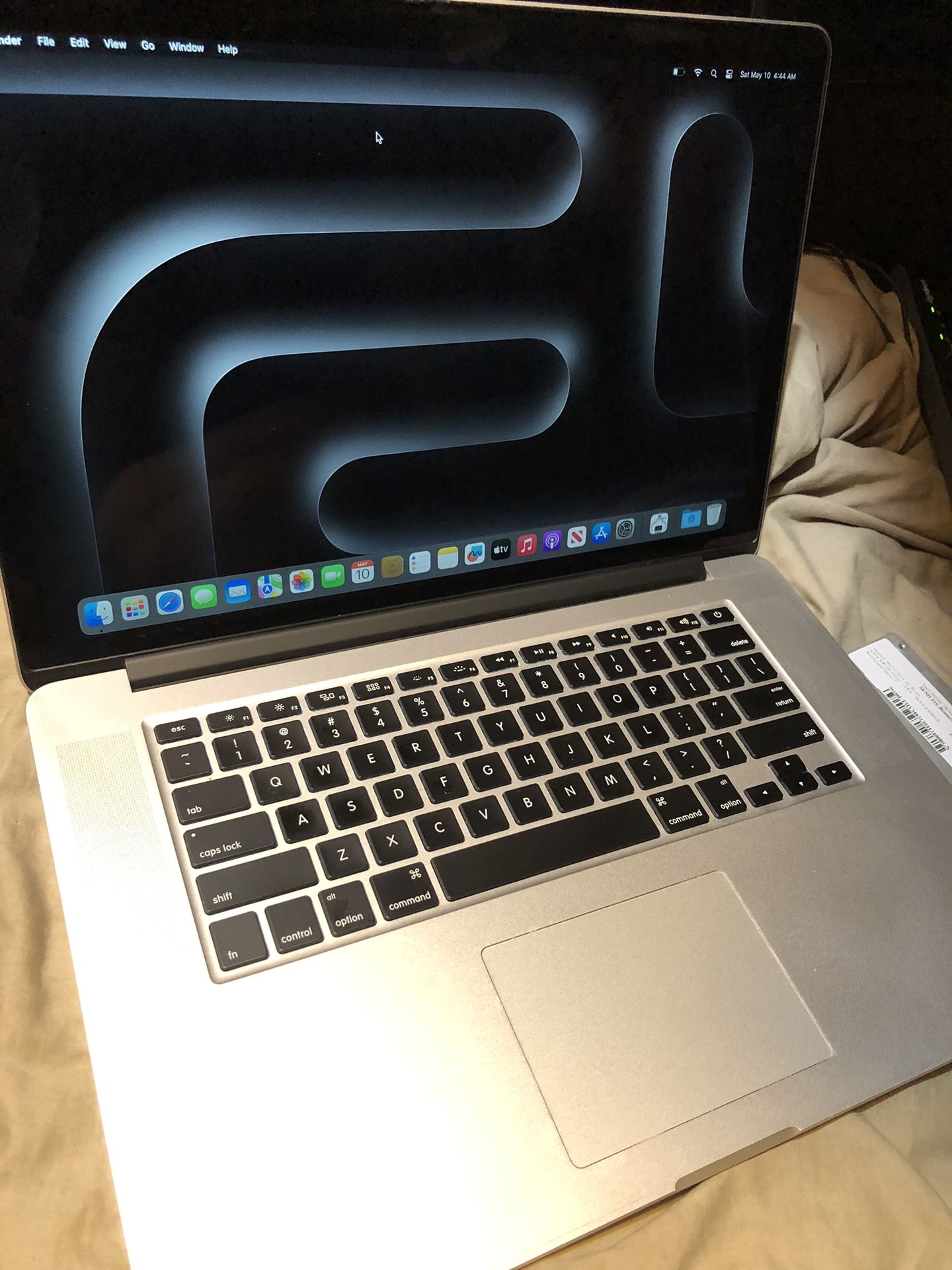 Apple MacBook Pro  15" Intel i7-4850HQ 2.3GHz 16GB RAM 500GB SSD,macOS VENTURA all works Great $279