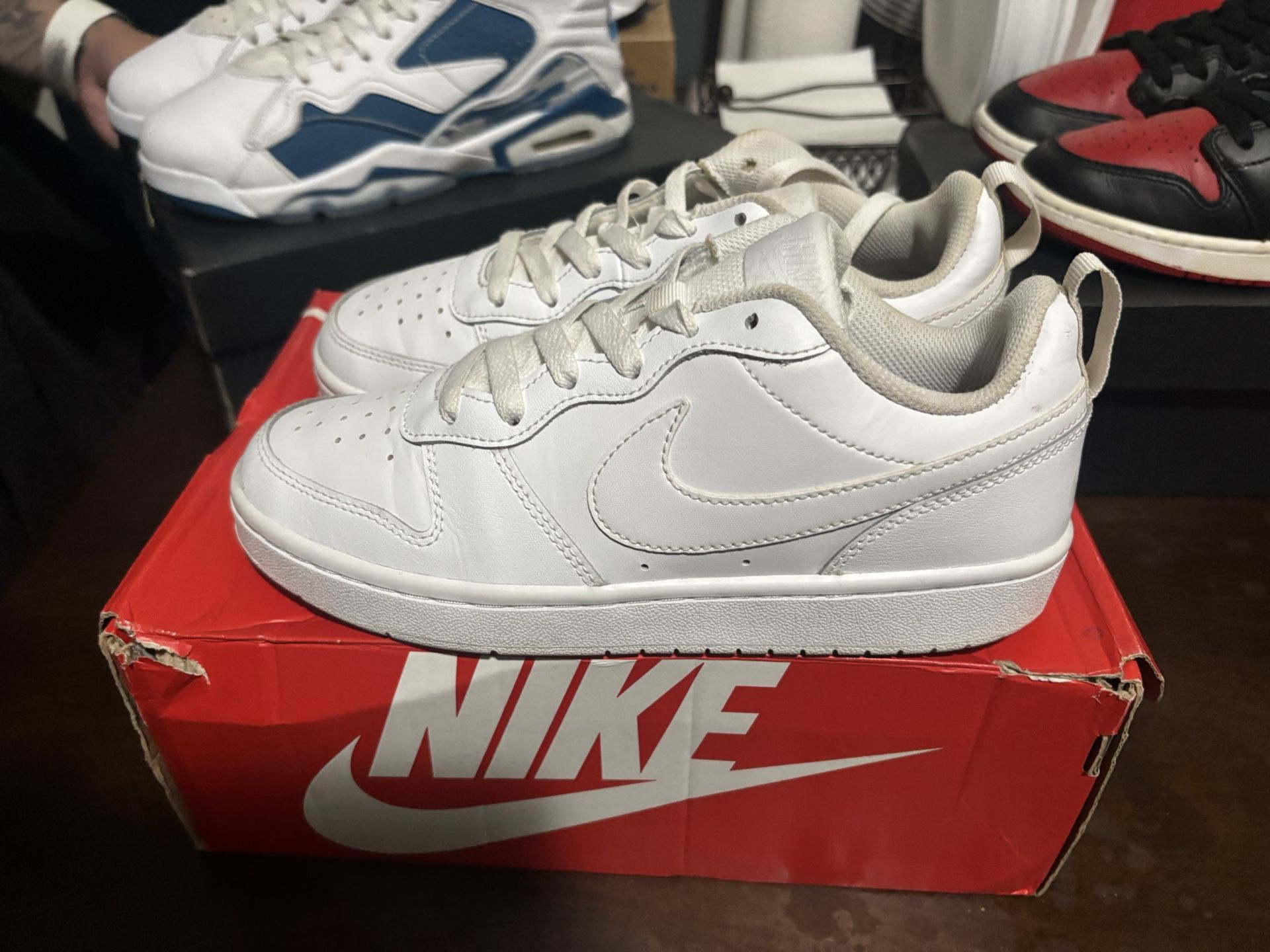 Nike Dunk Low - White - Youth Size 5
