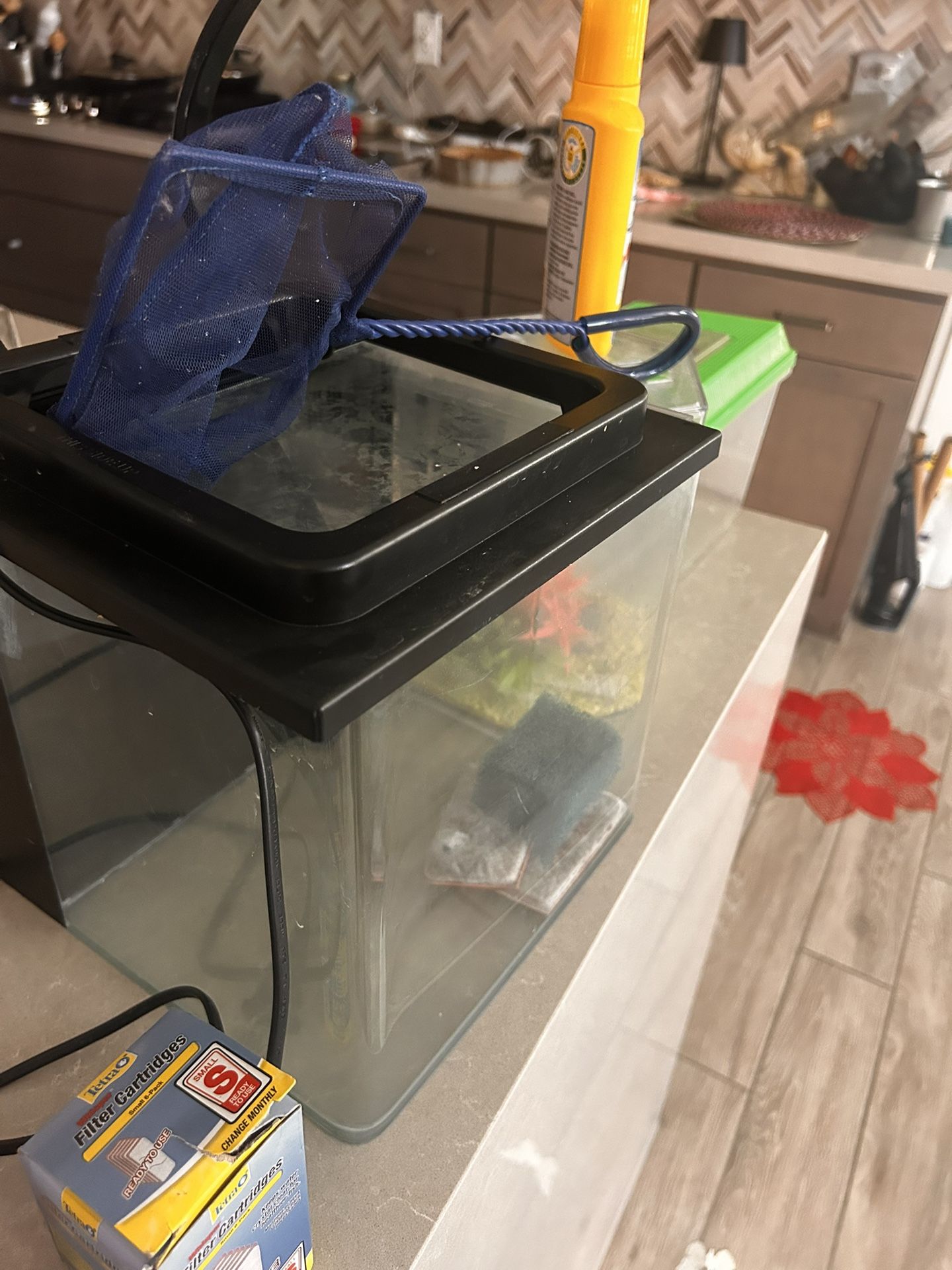 FISH TANK 3 Gallon And All Accessories