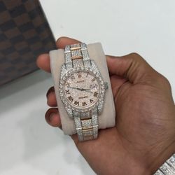 Buss Down Two Tone Rose Gold Rolex