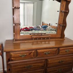 Dresser And Mirror