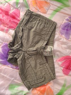 Y2k Dollhouse Tan Cargo Shorts
