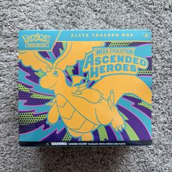 Pokemon Ascended Heroes Elite Trainer Box ETB