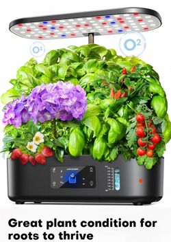 INDOOR LED HYDROPONIC GROWING SYSTEM