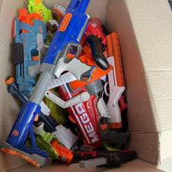 Various Nerf Guns 